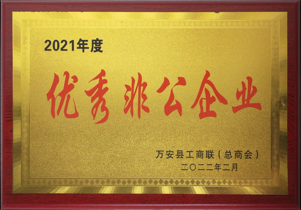 2021優(yōu)秀非公企業(yè)